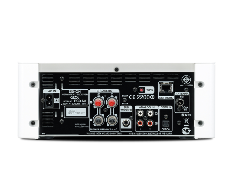2014年製　 DENON CEOL RCD-N8 ネットワークCDレシーバー el_rcdn8_e2_wt_re.png?sw=768